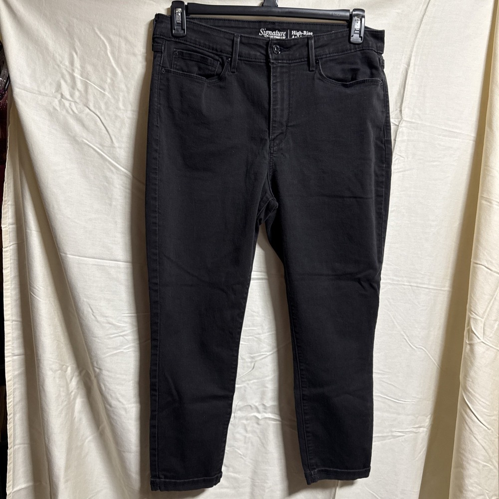 Levi's Jeans, Women's Size 16,Black, Denim, High Rise Ankle Skinny Black Jeans